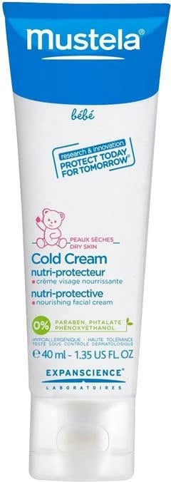 Krem fytyre për bebe Mustela Bebe Cold Cream Nutriprotector 40ml, uniseks