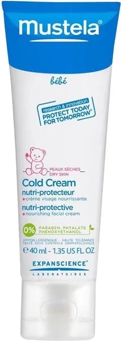 Krem fytyre për bebe Mustela Bebe Cold Cream Nutriprotector 40ml, uniseks