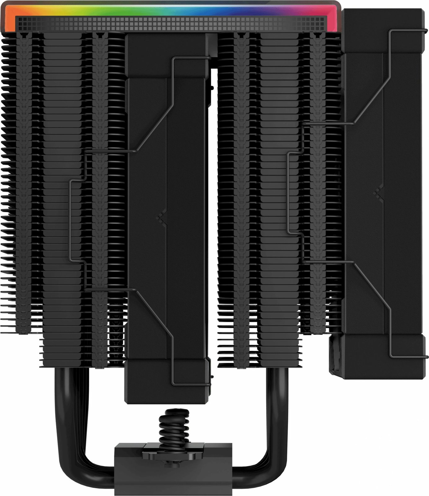 Ftohës ajri DeepCool AK620 DIGITAL, 2 ventilatorë 12cm, ekran digjital, ARGB, i zi