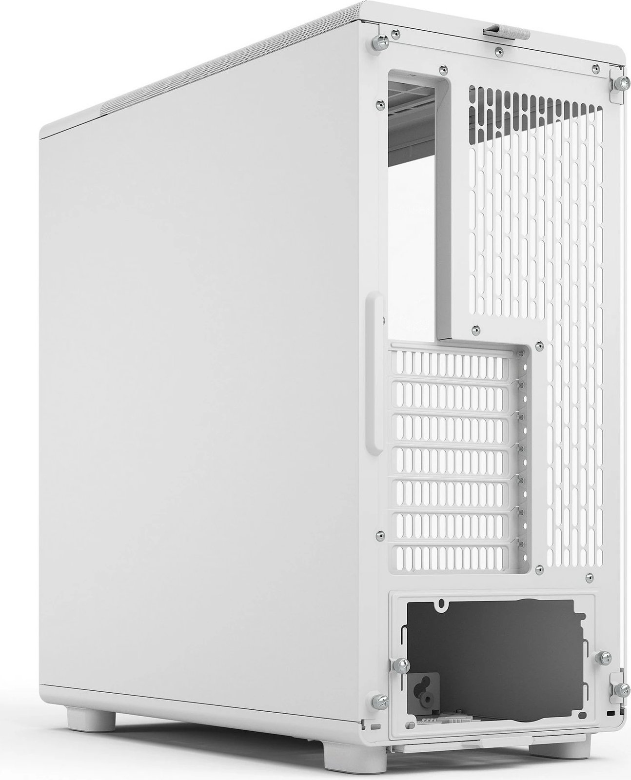 Kasë Fractal Design Epoch White TG Clear tint, Midi Tower, xham i temperuar, e bardhë