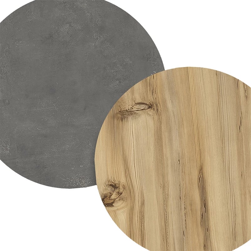 Komodë TV Soren sonoma-anthracite 180x44.5x44.6cm