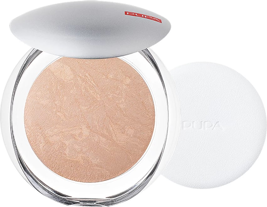 Pluhur për fytyrë për femra Pupa Milano Luminys Silky Baked Face Powder 05 Amberlight 9g