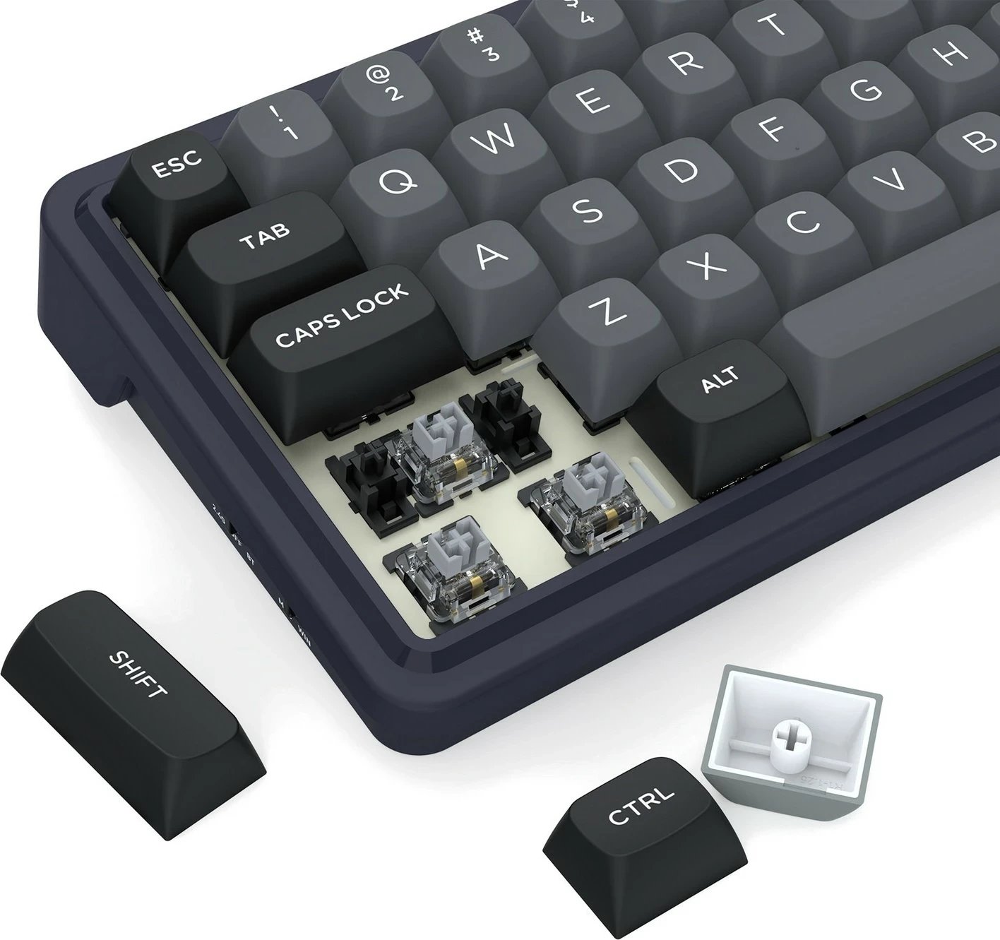 Tastierë Redragon Draconic V2 K730GB-RGB-PRO, 61 taste, RGB, wireless/wired, e zezë