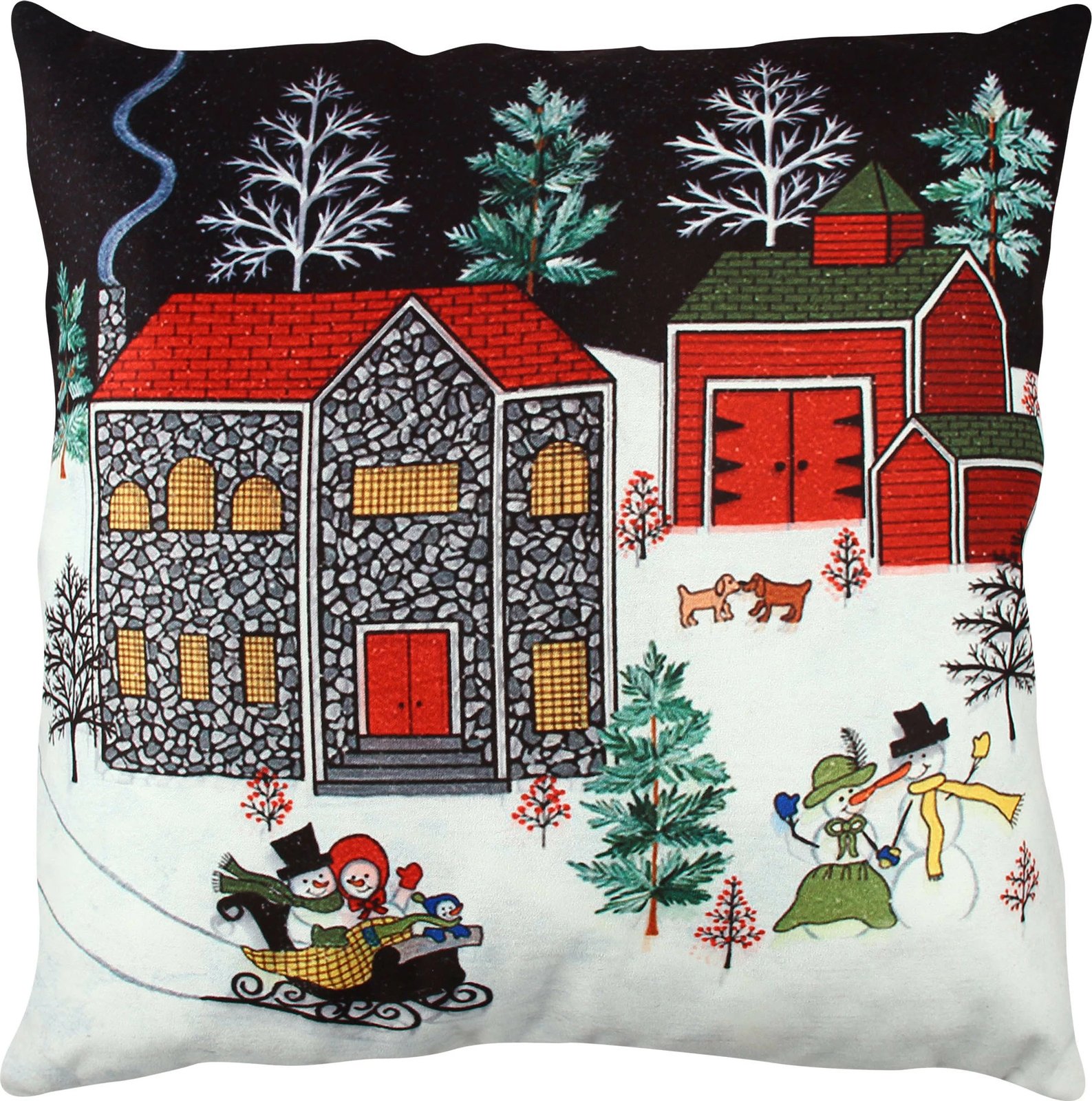 Jastëk dekorativ Aberto Design, A11843, shumëngjyrësh, 43x43cm