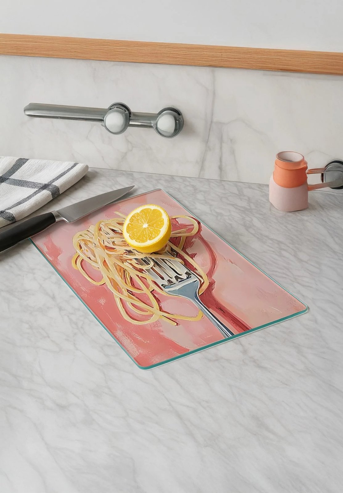 Dërrasë prerëse qelqi Hermia, shumëngjyrëshe, Kes-00009, 30x40cm Dërrasë prerëse qelqi Hermia, shumëngjyrëshe, Kes-00009, 30x40cm