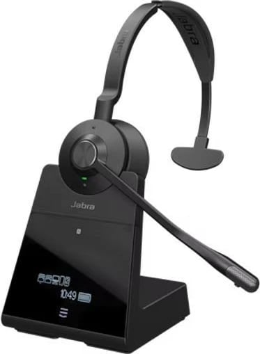 Kufje Jabra Engage 75 SE Mono, me mikrofon, pa tela, e zezë