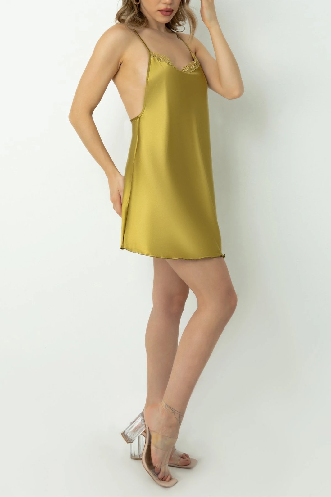 Këmishë nate Jumeon, e gjelbër, 002-001274001