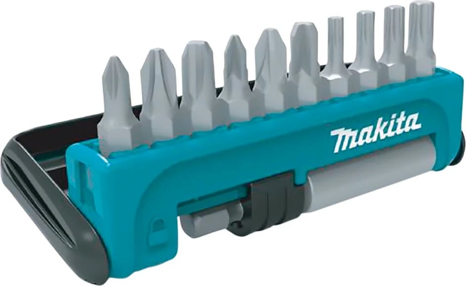 Set bitash Makita D-64995, 1/4 inch, 10 copë, magnetik
