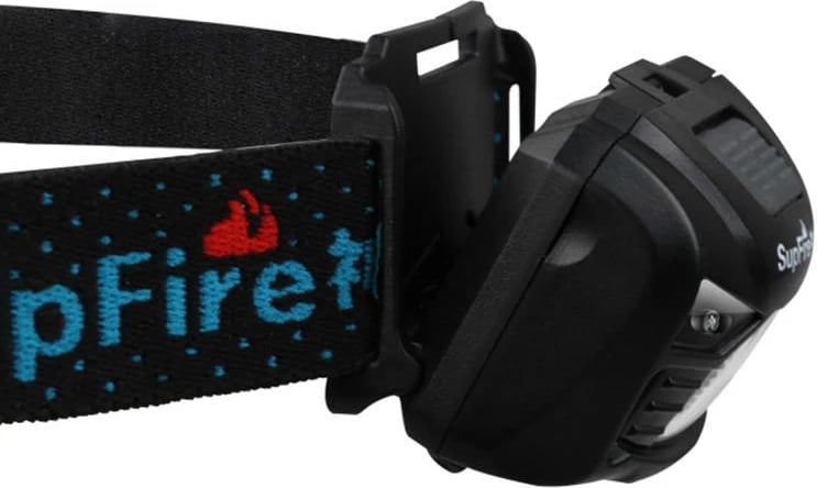 Dritë koke Superfire HL06, 500lm, USB, e zezë