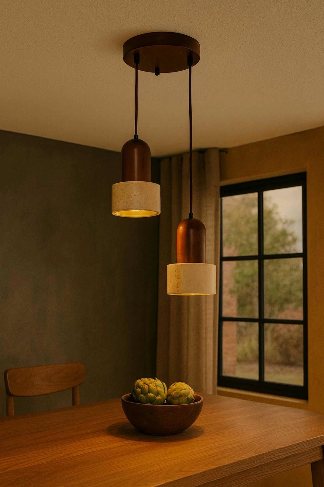 Llambë tavani Opviq, Loer B, dru arre, bexh