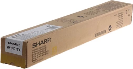 Toner Sharp MX-31GTYA rendiment 15000 faqe verdhë