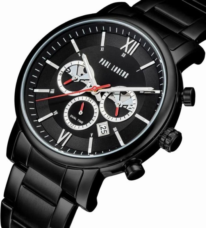 Orë dore për meshkuj Paul Lorens, e zezë