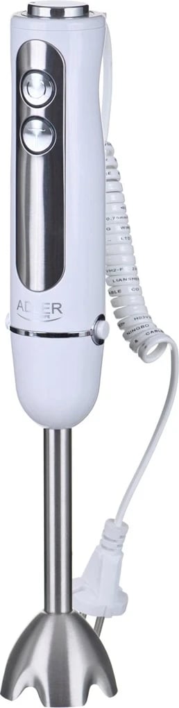 Blender dore Adler AD, 1500W, çelik inox, i bardhë