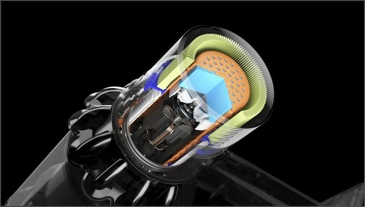 Fshesë me korrent pa kabllo Dyson V11 Fluffy, nickel/kuqe Fshesë me korrent pa kabllo Dyson V11 Fluffy, nickel/kuqe