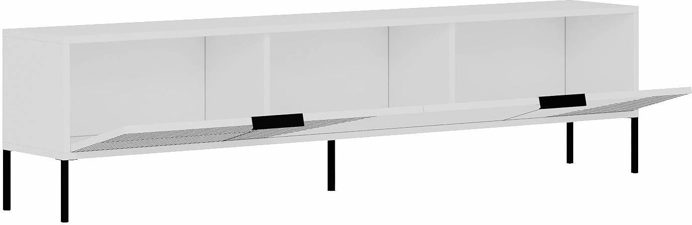 Konsolë TV, ngjyrë e bardhë, Skye Decor