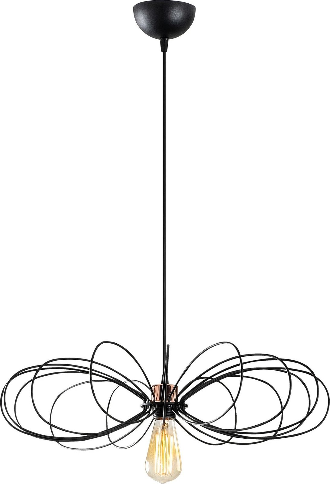 Llambë tavani industriale, ngjyrë e zezë, Opviq Hemdem 707-S Llambë tavani industriale, ngjyrë e zezë, Opviq Hemdem 707-S