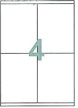 Etiketa vetëngjitëse NEXT 105x148.1mm, të bardha, 100 copë