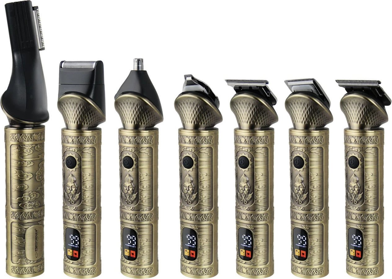 Makinë rroje Esperanza EBC006, 7-në-1, pa kabllo, çelik inoks