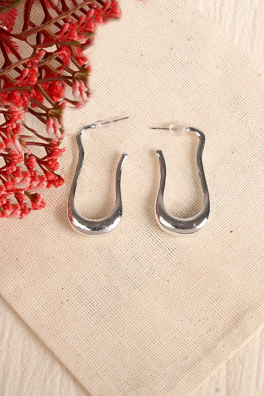 Vathë metalik, ngjyrë argjendi, Elika Silver, ELKGC68362