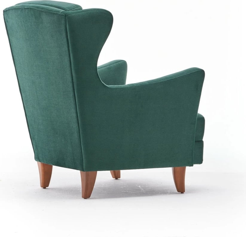 Karrige Wing Lola, ngjyrë e gjelbër, Atelier del Sofa