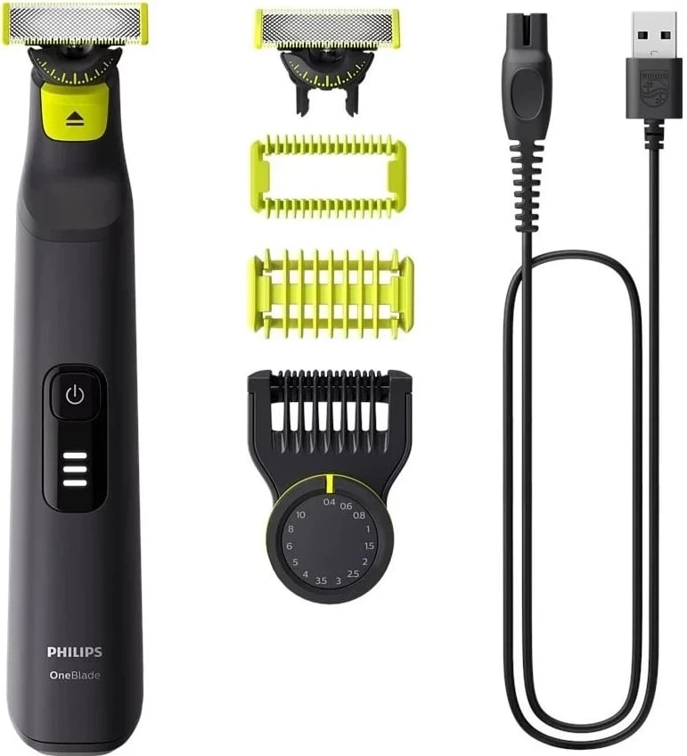 Makinë rroje Trimer Philips OneBlade Pro 360, LED, , i zi