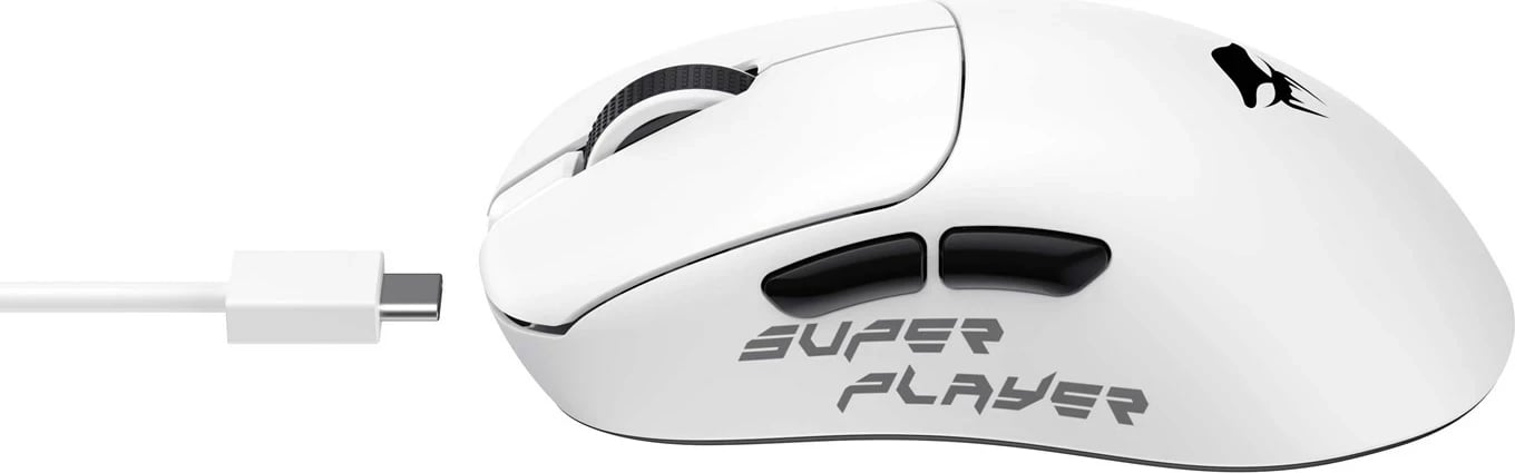 Maus gaming HAVIT StarBlaze-1, me ose pa kabllo, 26000 DPI, i bardhë dhe i zi