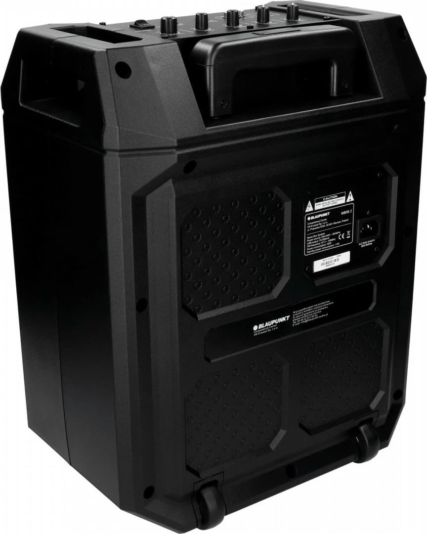 Sistem audio Blaupunkt MB08.2 me Bluetooth, Karaoke, LED, 600W, i zi, me mikrofon