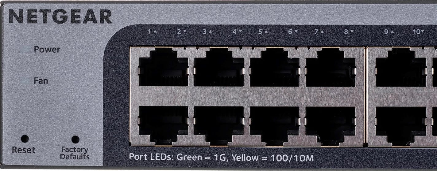 Switch i menaxhuar NETGEAR GS748Tv6, 48 porta Gigabit Ethernet, 2 SFP, Gri Switch i menaxhuar NETGEAR GS748Tv6, 48 porta Gigabit Ethernet, 2 SFP, Gri