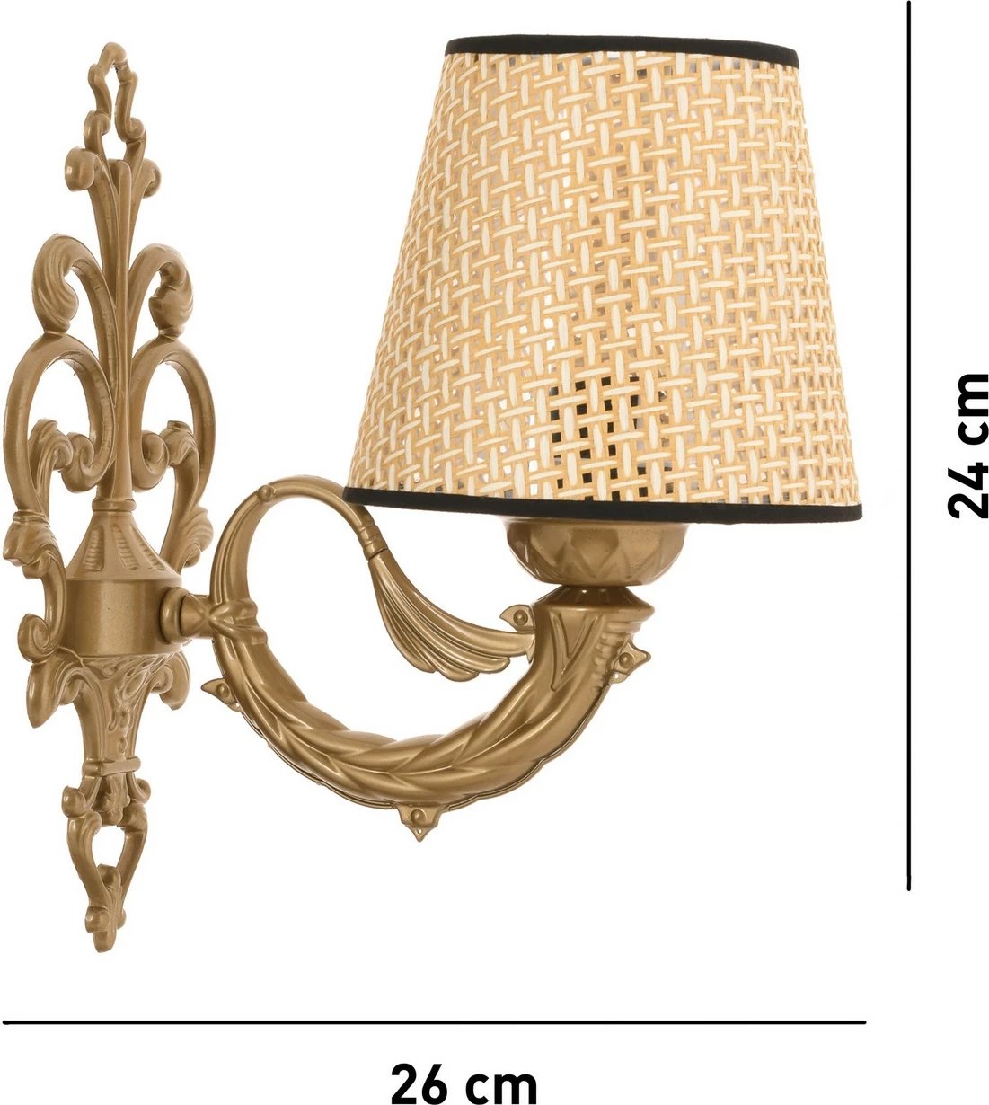 Llambë muri Opviq, Lily, natyrale-ari