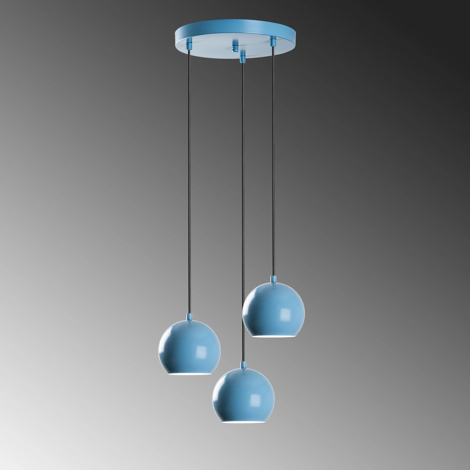 Llambë tavani Opviq, Top - 15 - 241 - 1, ngjyrë kaltër e çelët