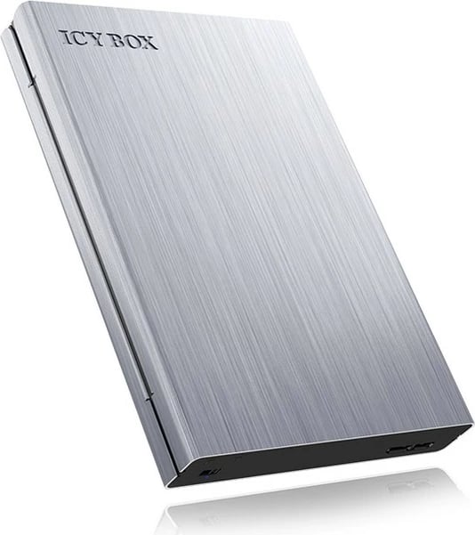 Kasë IcyBox IB-241WP3 për hard disk 2.5", alumini, anthracite