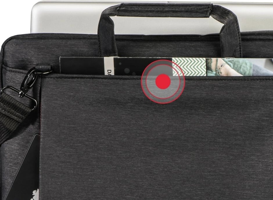 Çantë laptopi Hama Manchester 13.3 inç, e zezë