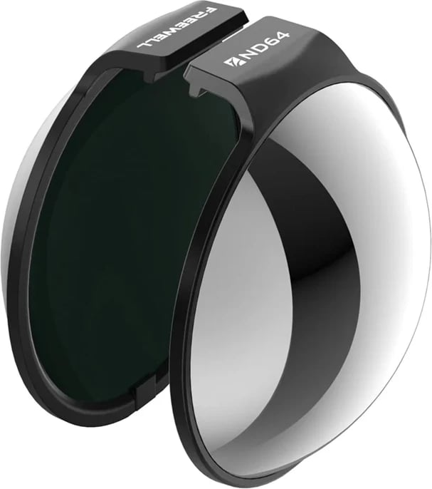 Filter neutral densiteti ND64, Freewell, FW-OS360-ND64, reduktim drite 6-stop, për DJI Osmo 360, set me kuti dhe leckë