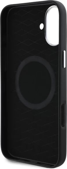 Mbështjellës BMW M Smooth Full Wrapped Metal MagSafe për iPhone 16, zi