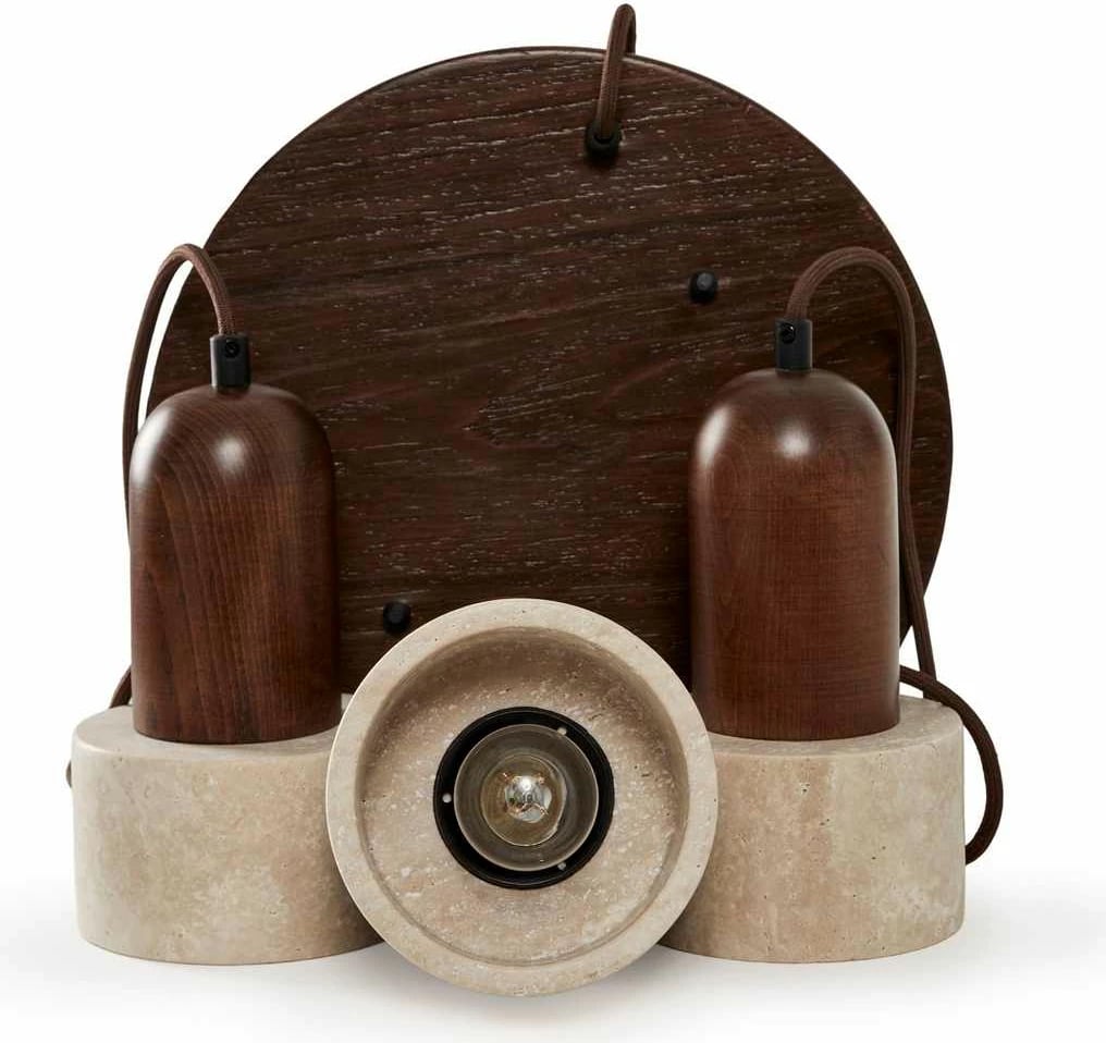 Llambë tavani Opviq, Loer C, ngjyrë arre dhe bezhë