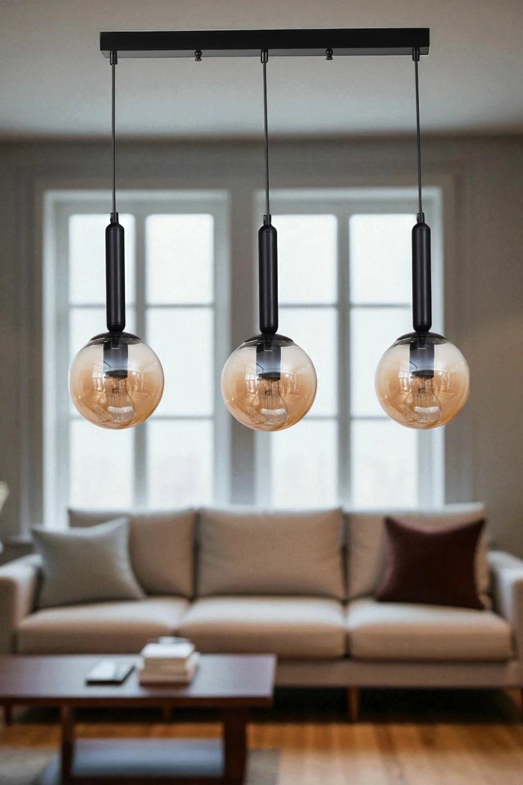 Llambadar Opviq, 9058-5, ngjyrë mjaltë dhe e zezë