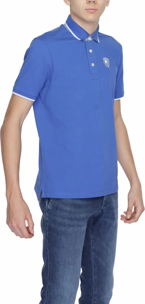 Maicë polo Blauer për meshkuj, e kaltër