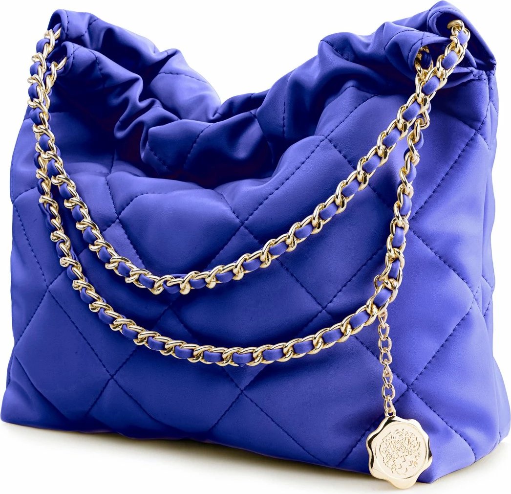 Çantë krahu, ngjyrë sax blue, Vince Camuto, Milan