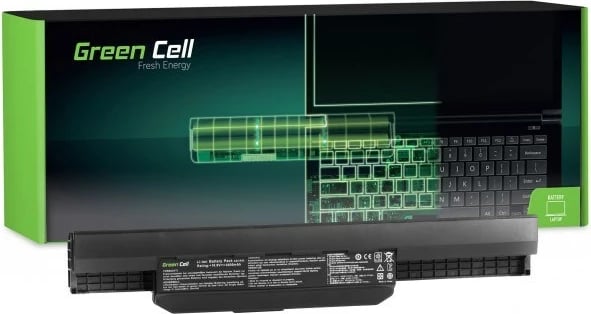 Bateri për laptop Green Cell AS04, 4400mAh, e zezë 