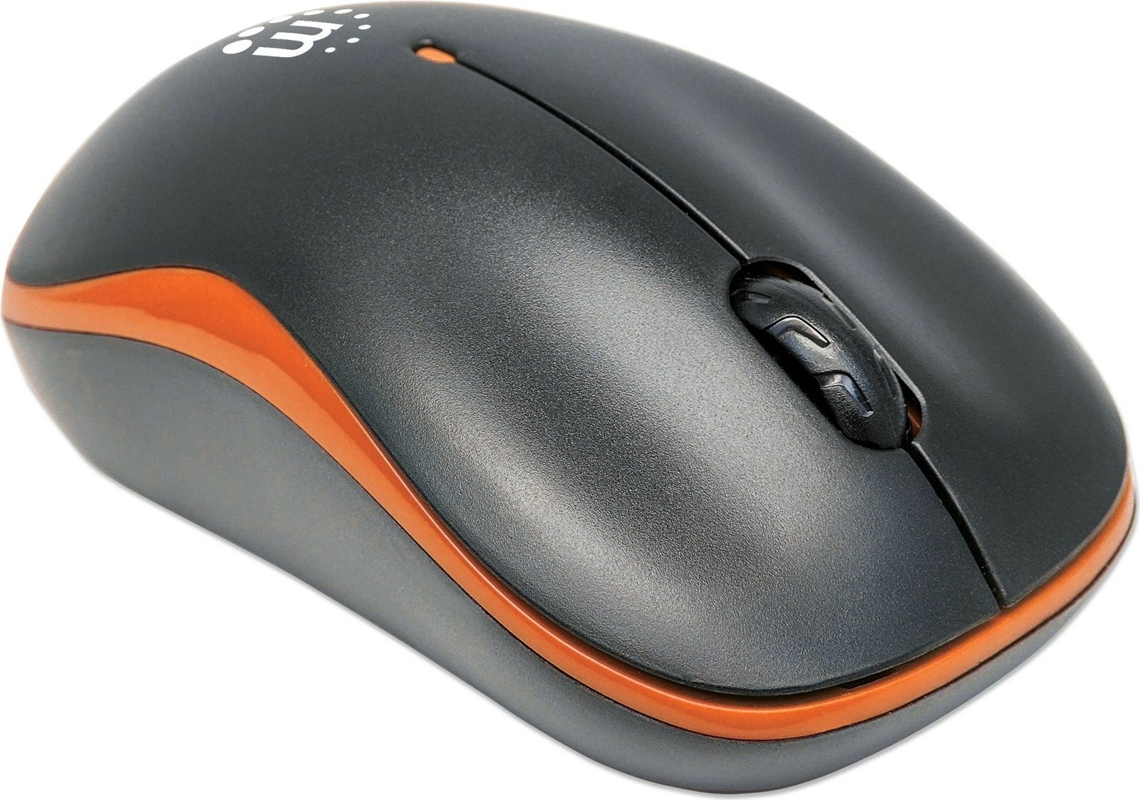 Maus wireless MANHATTAN Success, optik, 1000dpi, portokalli