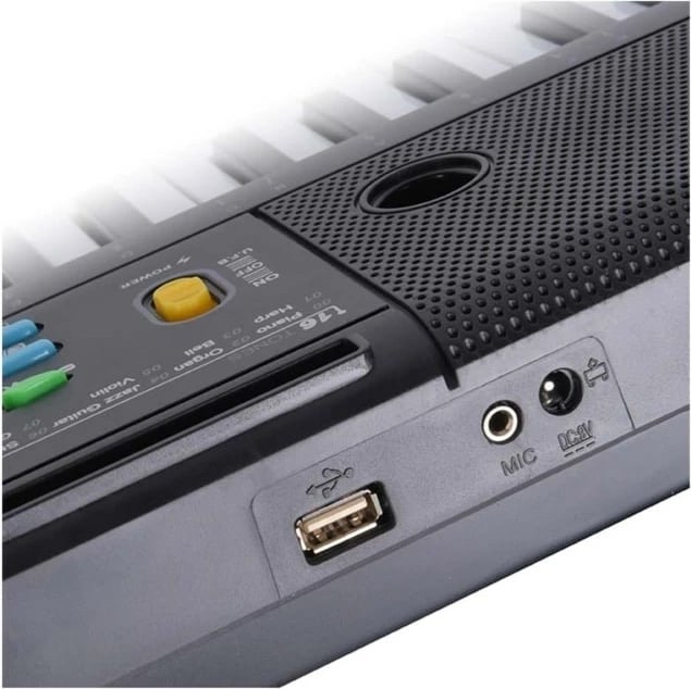 Tastierë SUPRIMO 605 UFB me mikrofon, 61 taste, e zezë