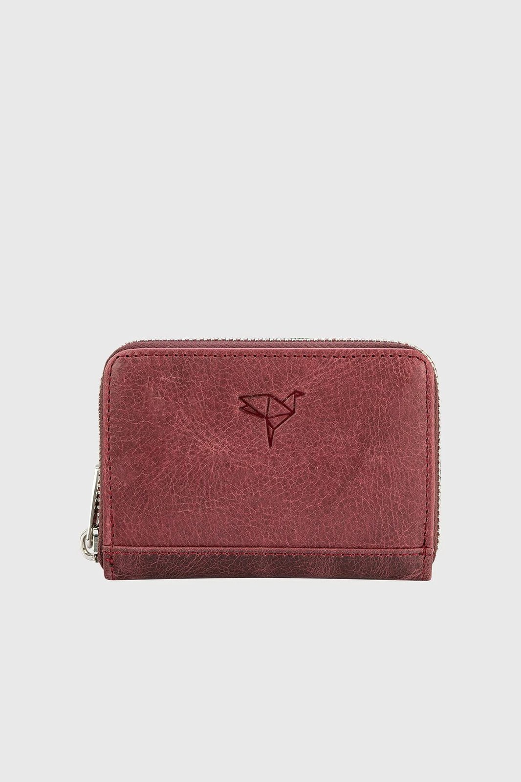 Portofol unisex Zoozie Bags, Sydney Crayz, ngjyrë burgundy