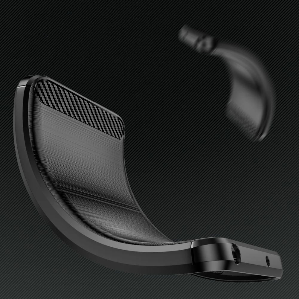 Mbështjellës Tech-Protect TPUCarbon për Samsung Galaxy XCover 7, i zi