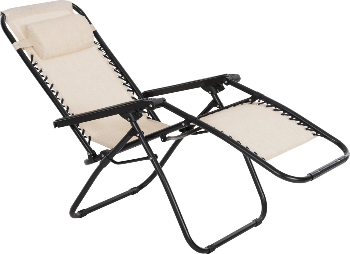 Karrige relaksuese shoqëruese FH5095.12, tekstilene bezhë-metal i zi, 67x145x110H cm., set prej 2 copash