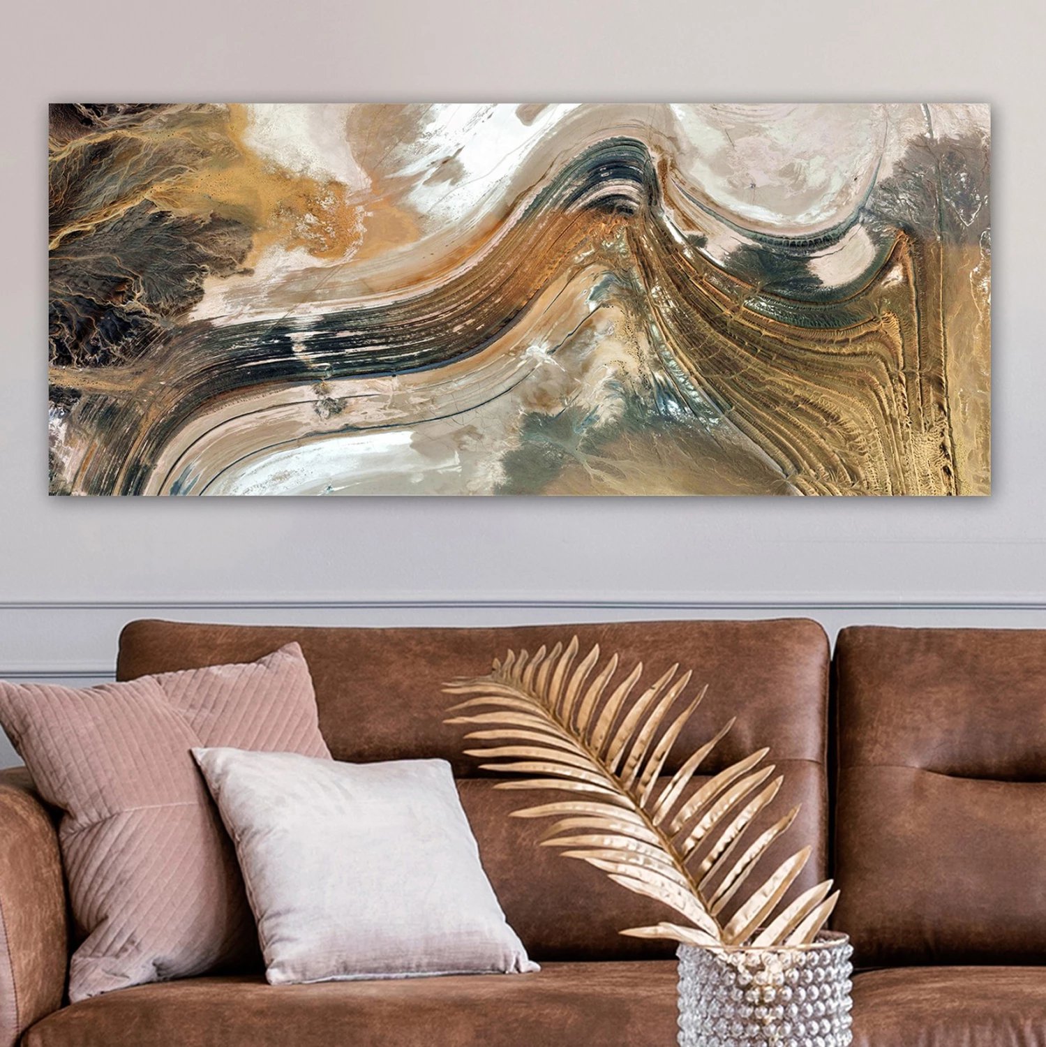 Pikturë muri GOBI, kanavacë e printuar, 120x3x50cm