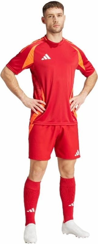 Fanellë për meshkuj adidas, e kuqe dhe portokalli