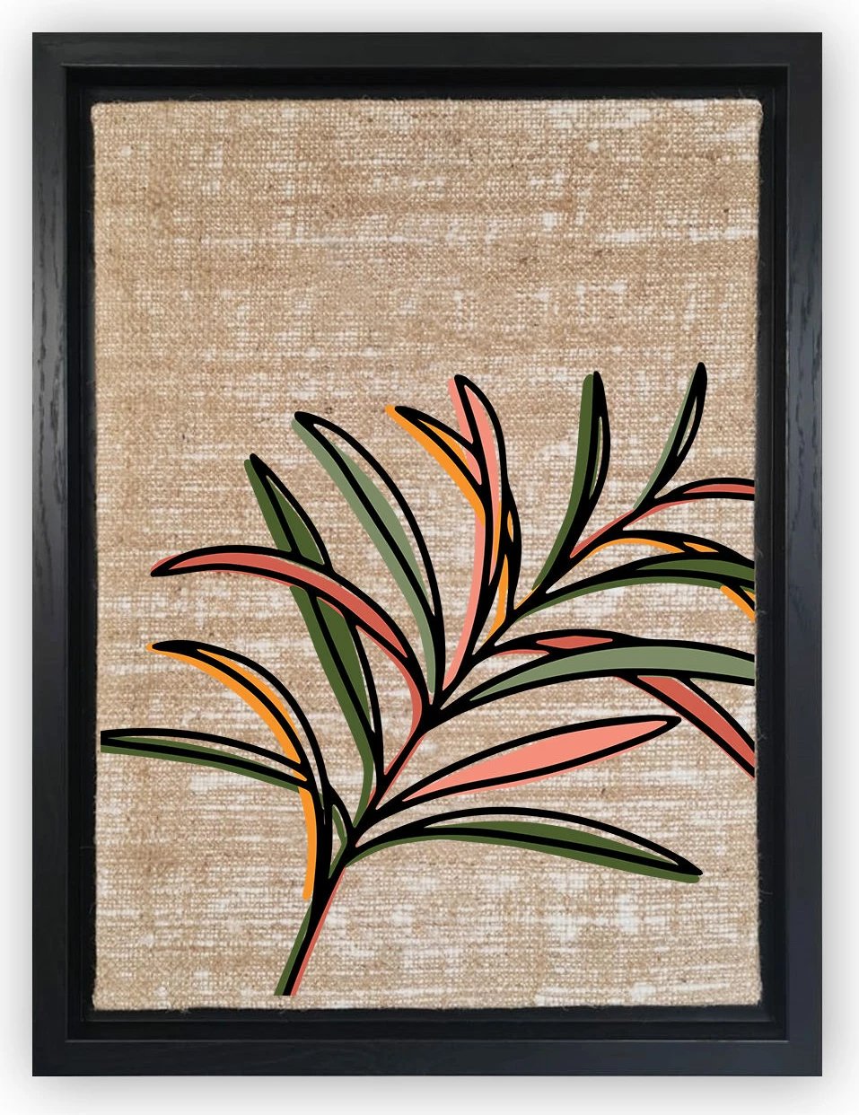 Pikturë dekorative në kanavacë, shumëngjyrëshe, Wallity LSJ2219387182462 - 4666