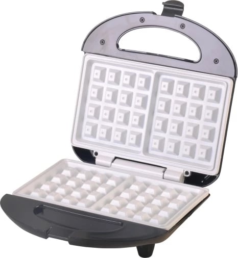 Aparat për vafla Adler CR 3019 700 W, pllaka qeramike, 2 vafla, e bardhë