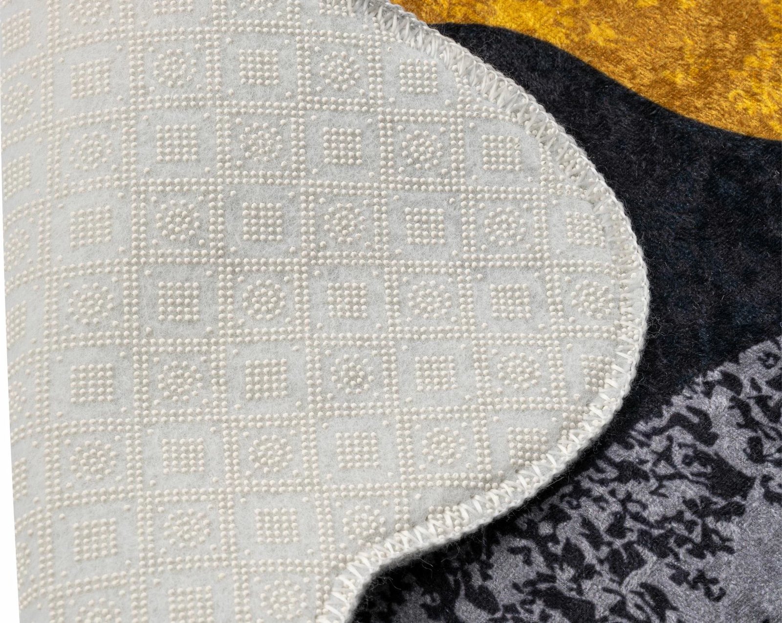 Set tapetash për banjo (2 copa), Mijölnir, rrethore, e verdhë