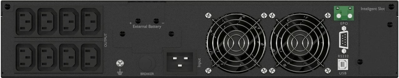 Kasë UPS Armac R/2000I/PF1/DF, 2000VA, 8x IEC C13, LCD, e zezë Kasë UPS Armac R/2000I/PF1/DF, 2000VA, 8x IEC C13, LCD, e zezë